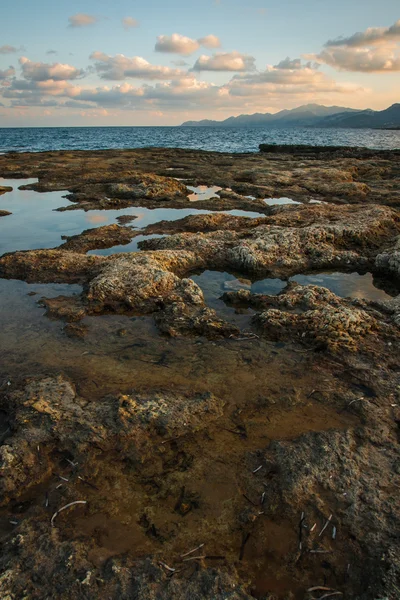 Paisaje marino cerca de Monemvasia — Foto de Stock