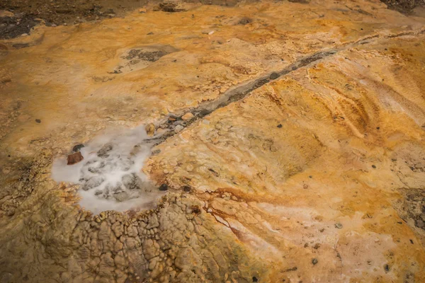 Termas en la playa de Loutra Edipsou — Foto de Stock