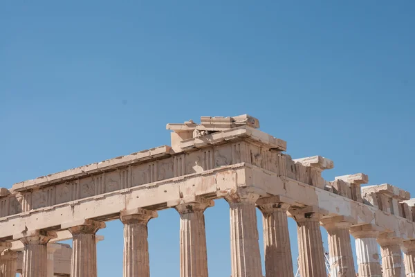 Ruïnes van de oude Akropolis in Athene — Stockfoto