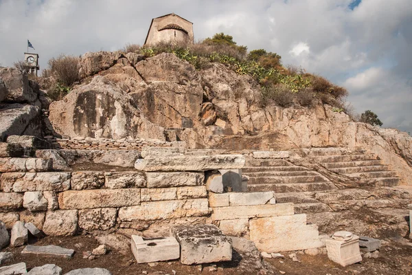 Gamla grekiska ruinerna — Stockfoto