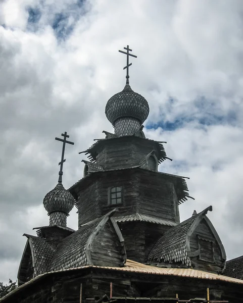 Arquitetura de madeira em Suzdal — Fotografia de Stock