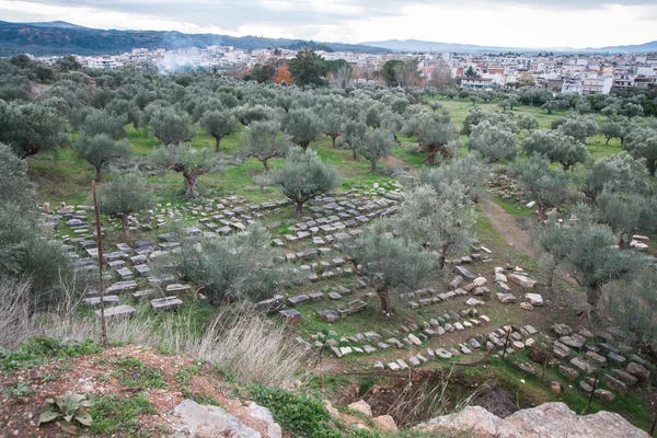 Gamla grekiska ruinerna — Stockfoto