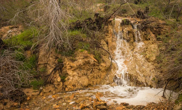 Cascate a Loutra Edipsou — Foto Stock