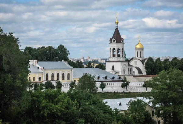 White stone church — Stock Photo, Image