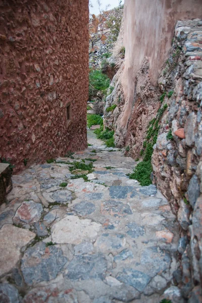 Paisaje urbano en Monemvasia, Peloponeso, Grecia —  Fotos de Stock