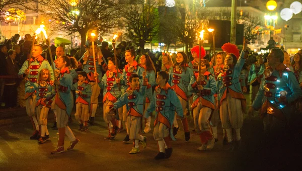 Carnaval anual em Patras — Fotografia de Stock