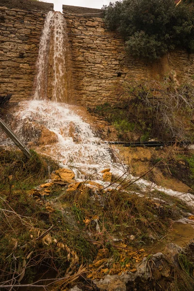 Waterfalls in Loutra Edipsou — Stock Photo, Image