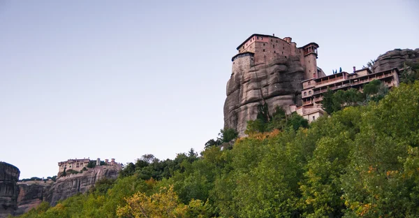 Vista de las montañas y monasterios de Meteora — Foto de Stock