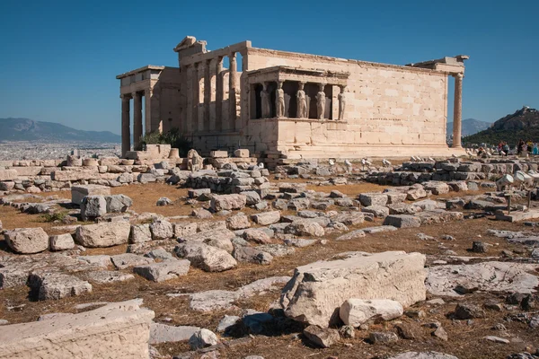 Ruïnes van de oude Akropolis in Athene — Stockfoto