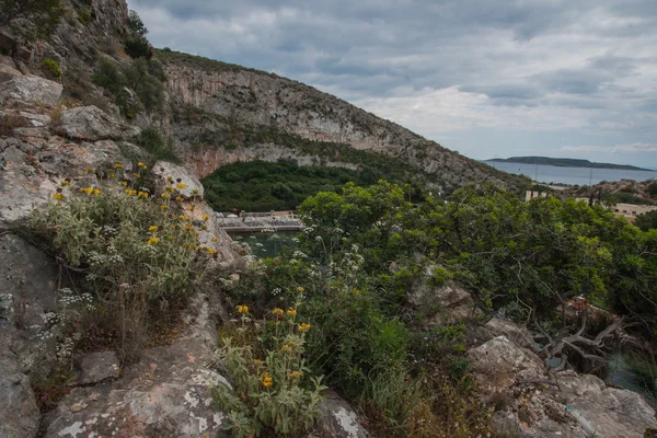 Paisagem marinha perto de athens — Fotografia de Stock