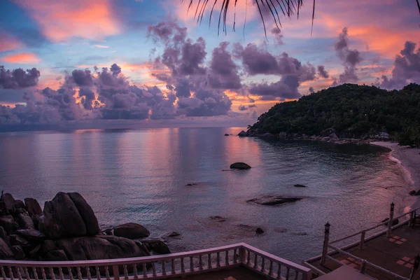 Puestas de sol y amaneceres en Cristal Bay — Foto de Stock