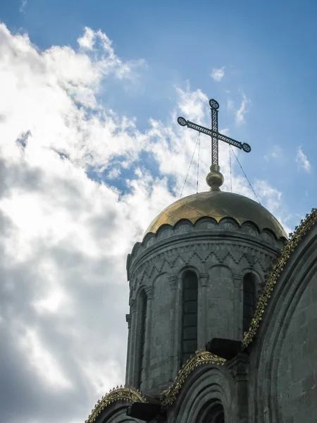 White stone church — Stock Photo, Image