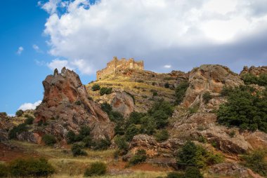 Castle adlı RIBA de Santiuste, İspanya