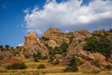 Castle adlı RIBA de Santiuste, İspanya