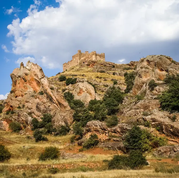 Castle adlı RIBA de Santiuste, İspanya — Stok fotoğraf