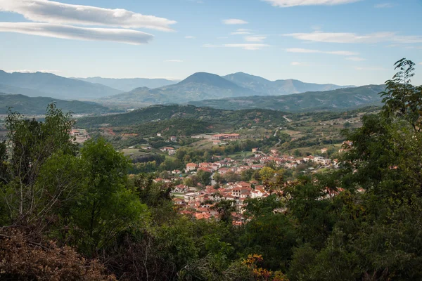 Paysage urbain en Kastraki, Meteora — Photo