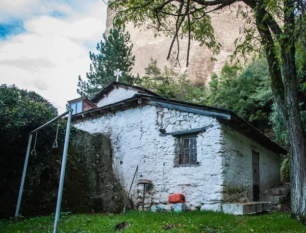 Paisaje urbano en Kastraki, Meteora — Foto de Stock