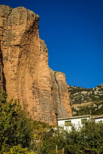 Malos Riglos, Huesca — Stok fotoğraf