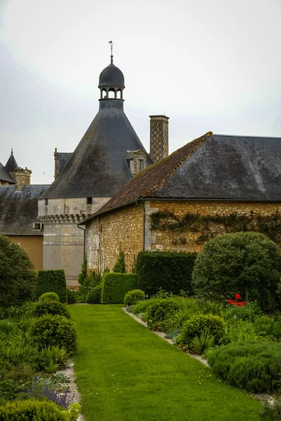 Castillo medieval en Touffou —  Fotos de Stock