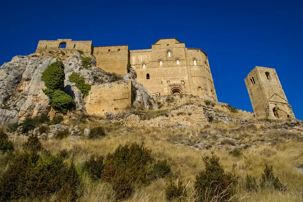 Loare κάστρο, Ουέσκα στη βορειανατολική Ισπανία, Αραγκόν — Φωτογραφία Αρχείου