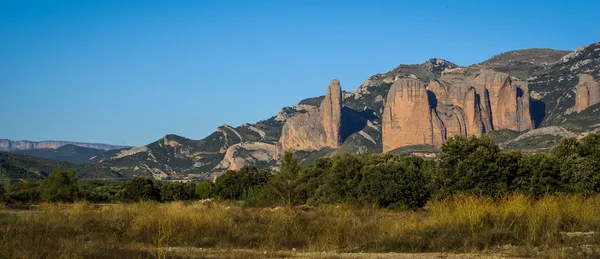 Malos Riglos, Huesca — Stok fotoğraf