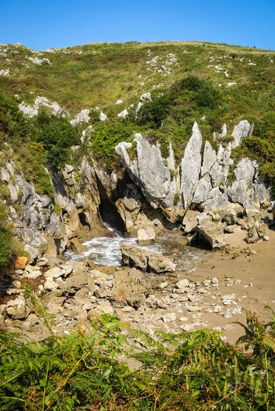 Playa Gulpiuri, Asturia y Cantabria — Foto de Stock