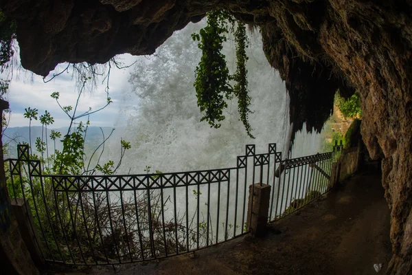 Cachoeiras deslumbrantes em Edessa — Fotografia de Stock