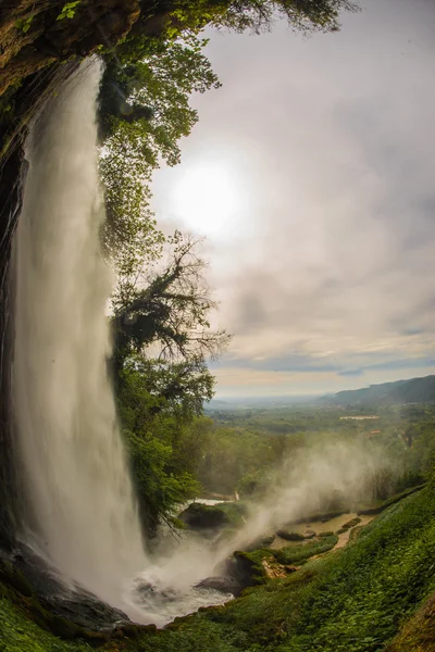 Atemberaubende Wasserfälle in edessa — Stockfoto