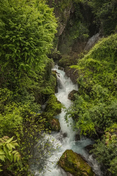 Impresionante cascada en Naoussa — Foto de Stock