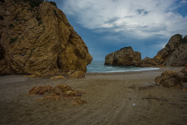 Praia pitoresca de potistika — Fotografia de Stock