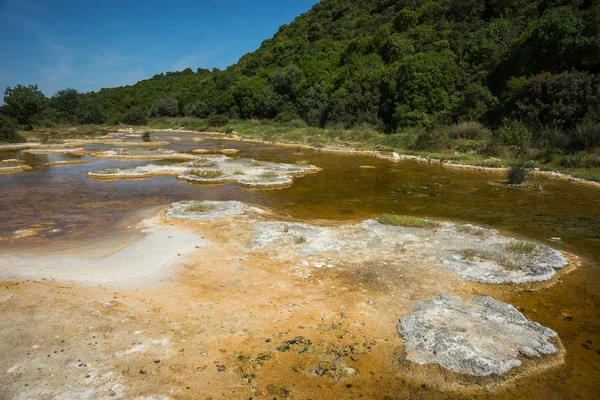 Sorgenti termali a Termopali — Foto Stock