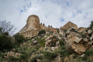 Castle Burqillos del Serro, İspanya