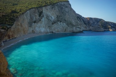 Doğa Manzaralı ve benzersiz beach Porto Kaziki