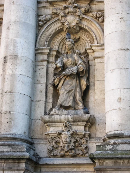 Estatua de época en Valladolid, España — Foto de Stock
