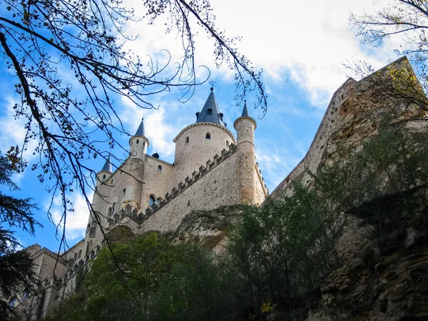 Замок-корабль, Алькасар, Сеговия, Испания — стоковое фото