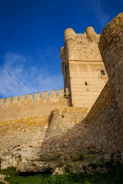 Castle at Vilena, Spain — Stock Photo, Image