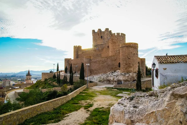 Castillo en Vilena, España — Foto de Stock