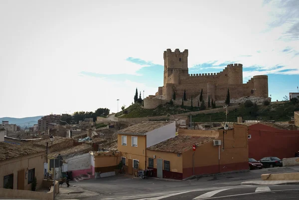 Castelo em Vilena, Espanha — Fotografia de Stock