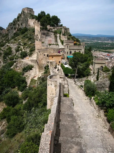 Η κάστρο στο Jativa, Valencia y Μούρθια — Φωτογραφία Αρχείου