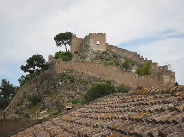 Замок в Jativa, Valencia y Murcia — стокове фото