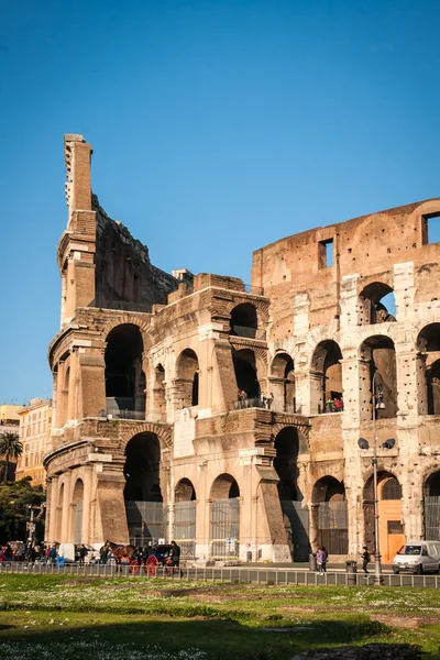 Ruines av Colloseum, Rom — Stockfoto