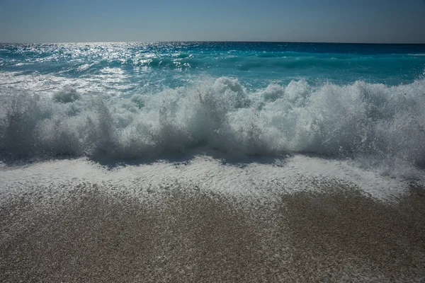 Kalamitsi beach, Lefkada, Řecko — Stock fotografie