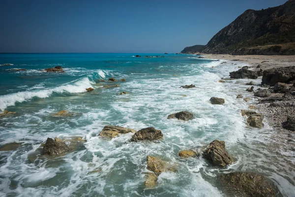 Kalamitsi 비치, Lefkada, 그리스 — 스톡 사진