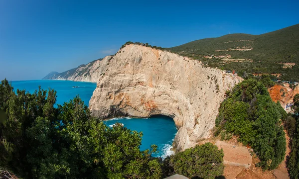 Doğa Manzaralı ve benzersiz beach Porto Kaziki