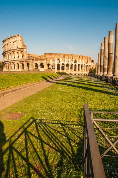 Ruines av Colloseum, Rom — Stockfoto