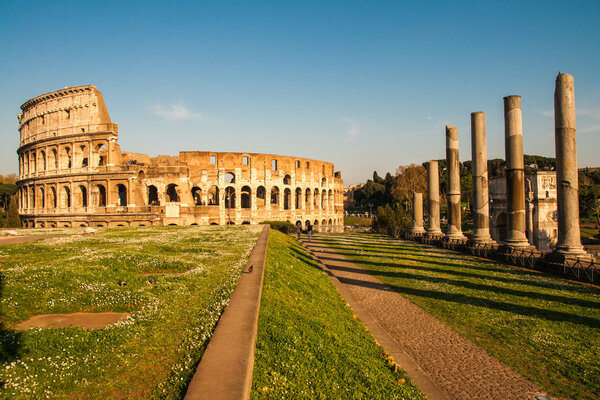 ruines of Colloseum, Rome
