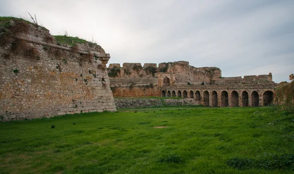 Ruïnes van het fort van Methoni, Peloponnesos — Stockfoto