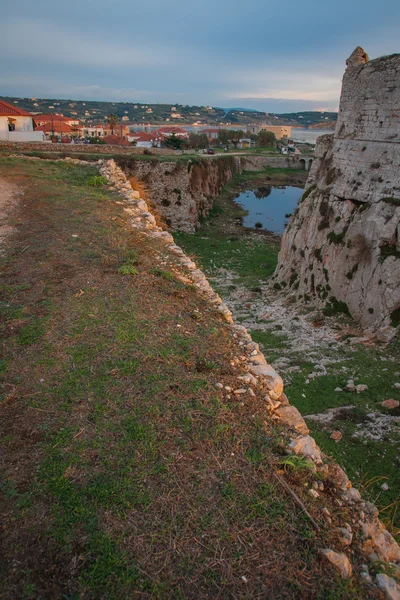 Ruiny twierdzy Methoni, Peloponez — Zdjęcie stockowe