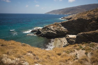 kaya oluşumları Beach Grias Pidima