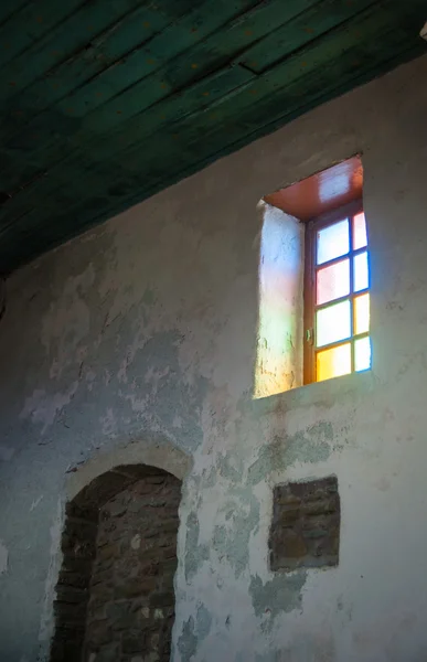 Маленькая церковь в руинах крепости Метони — стоковое фото
